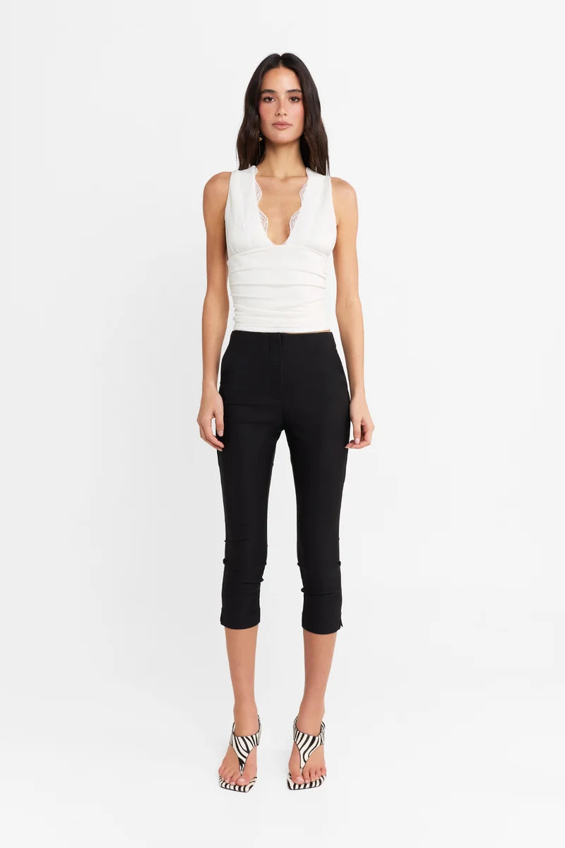 Madison The Label Camille Top | White