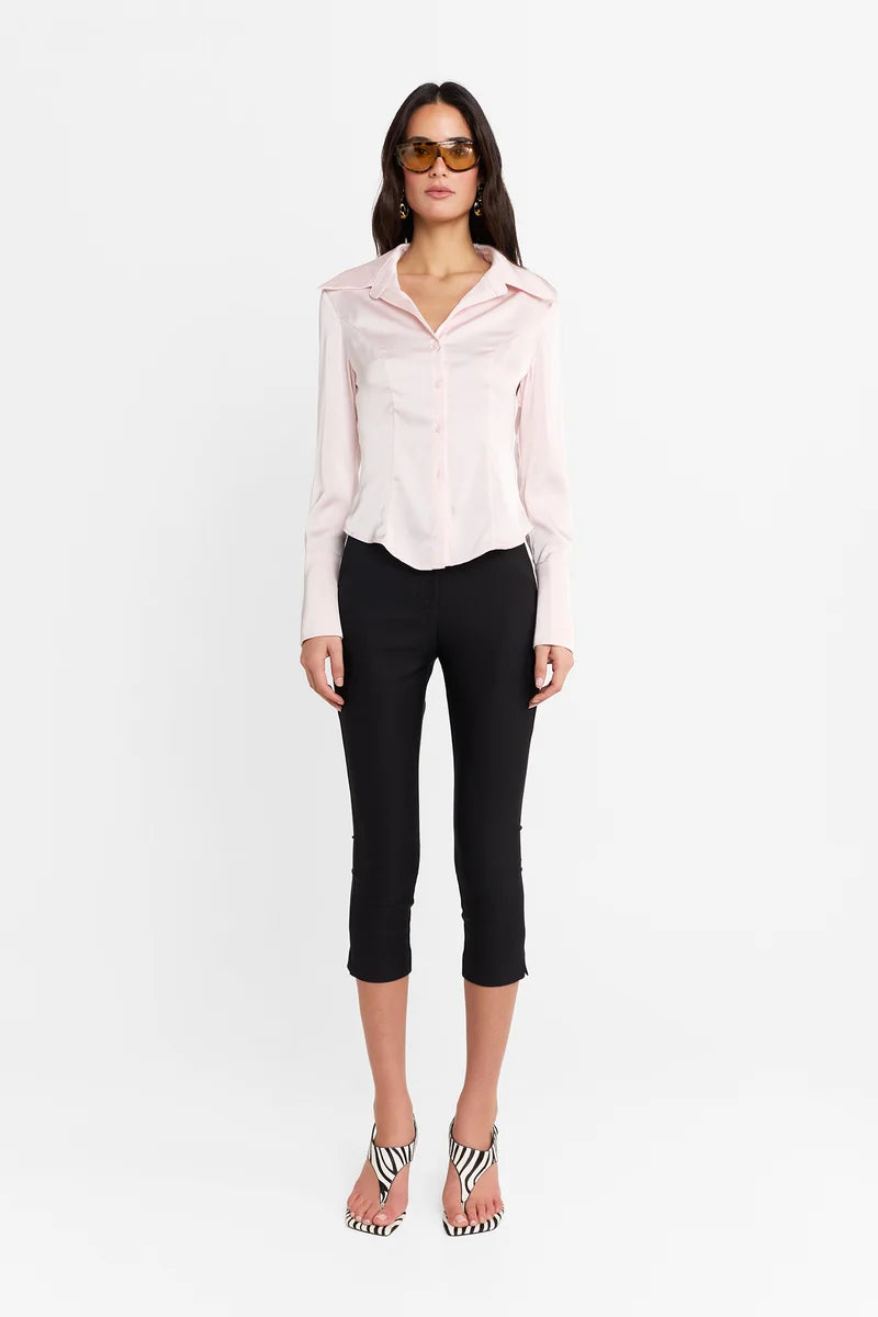 Madison The Label Reena Capri | Black