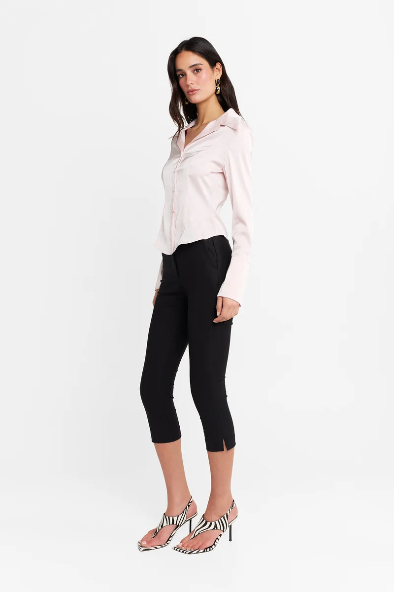 Madison The Label Reena Capri | Black