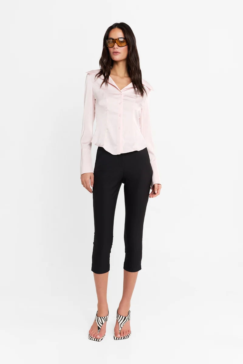 Madison The Label Reena Capri | Black