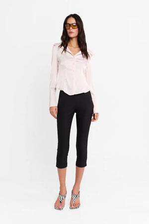Madison The Label Reena Capri | Black