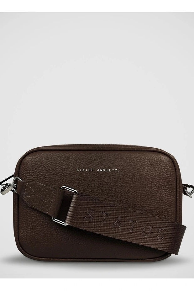 Status Anxiety Plunder With Webbed Strap Bag | Cocoa