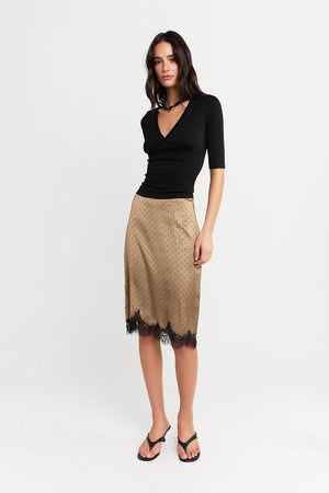 Madison The Label Samira Top | Black