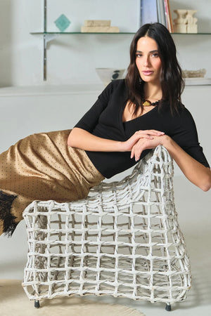 Madison The Label Samira Top | Black