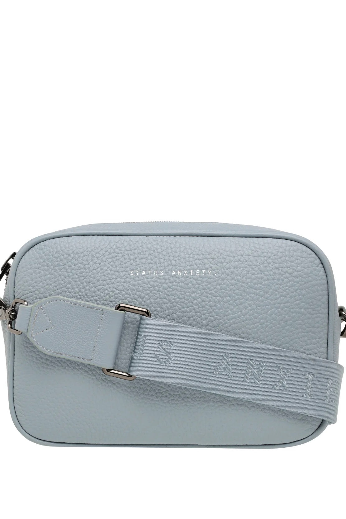 Status Anxiety Plunder With Webbed Strap Bag | Powder Blue