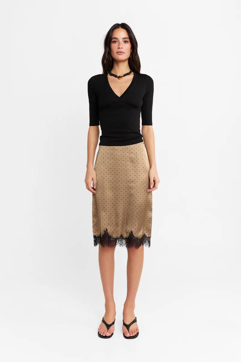 Madison The Label Samira Top | Black