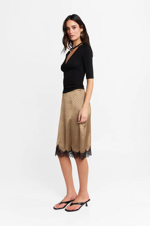 Madison The Label Samira Top | Black