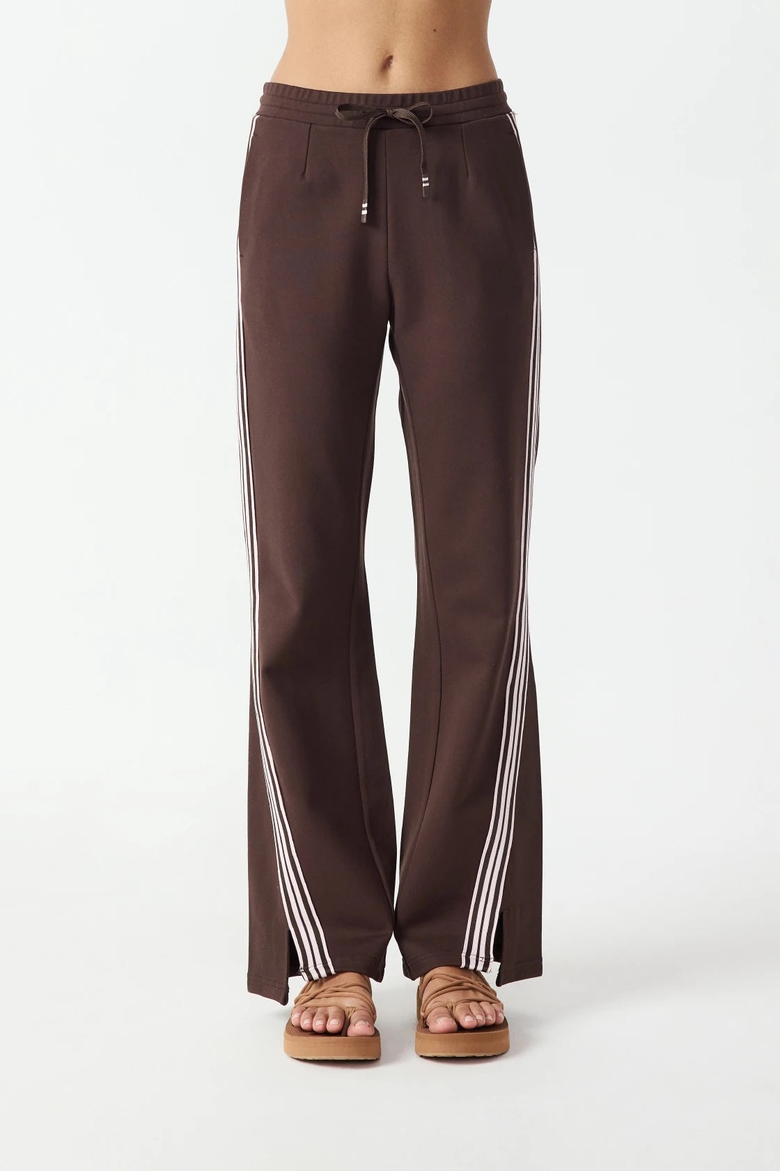 The Upside Petra Flare Pant | Chocolate