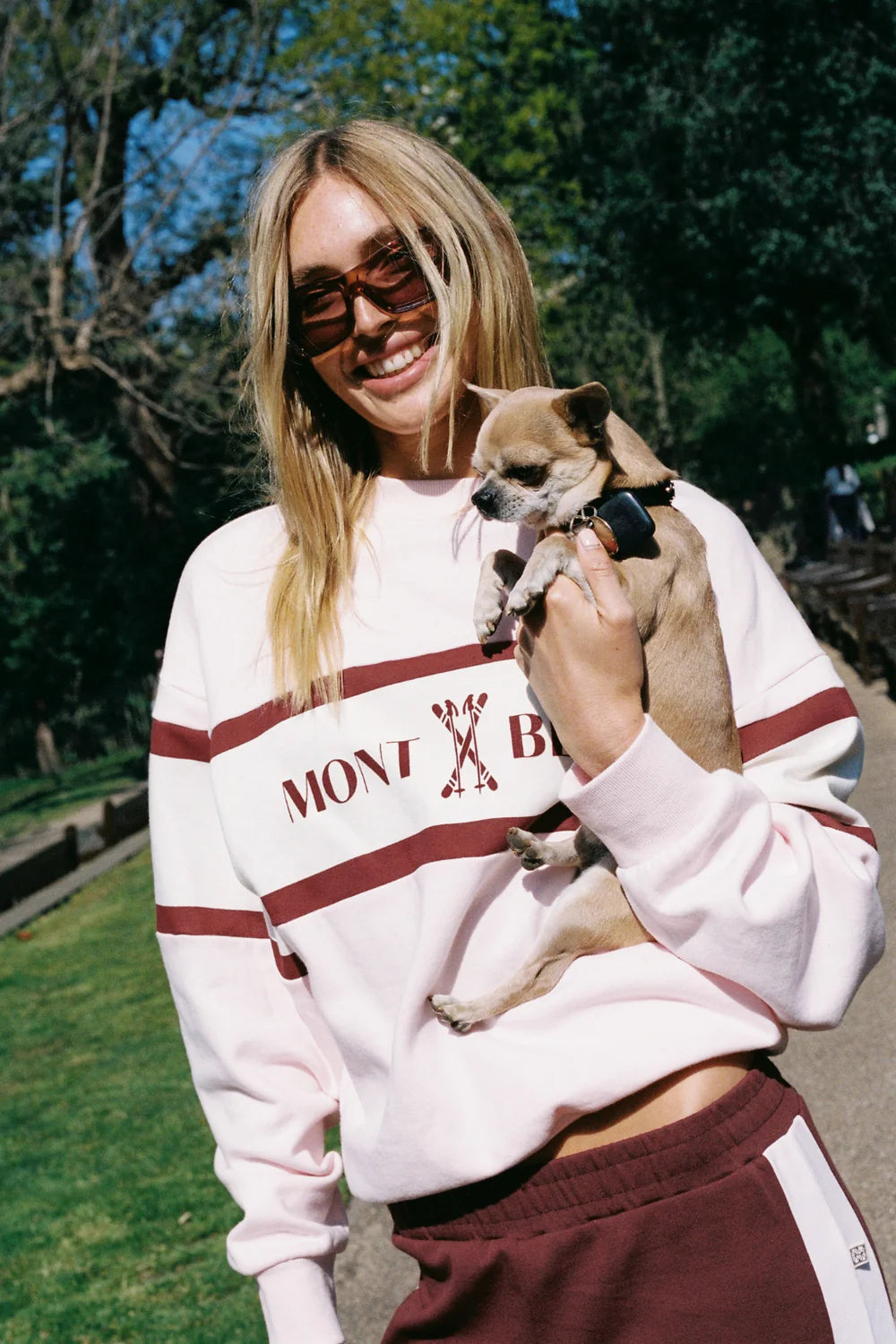 Araminta James Alpine Sweatshirt | Light Blush