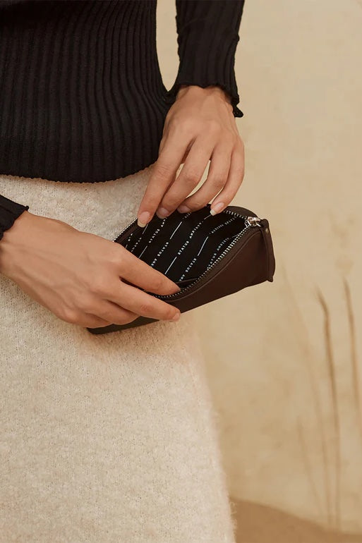 Status Anxiety Smoke and Mirrors Wallet | Cocoa