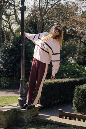 Araminta James Saint Germain Knit Pant | Red Wine