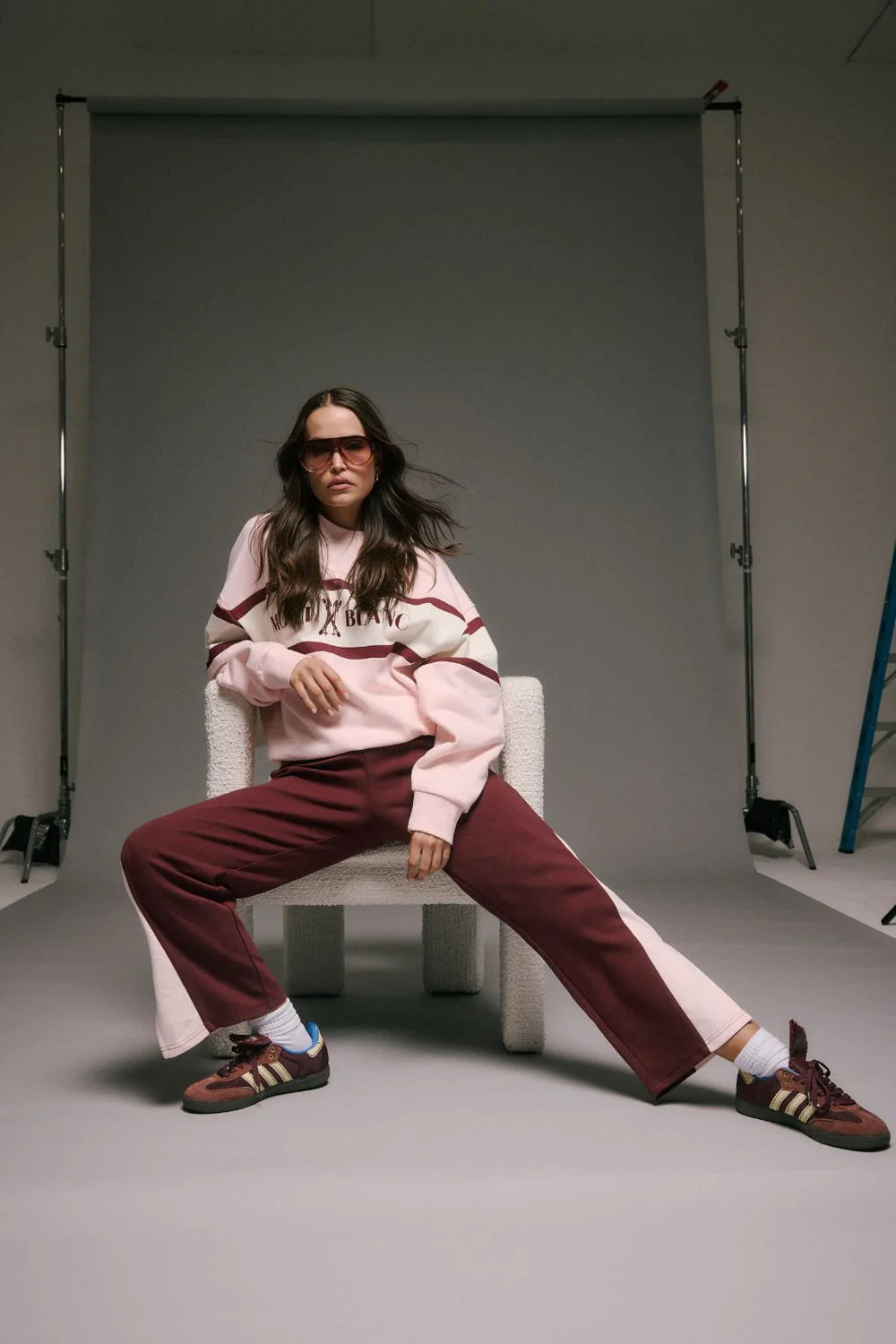 Araminta James Alpine Sweatshirt | Light Blush