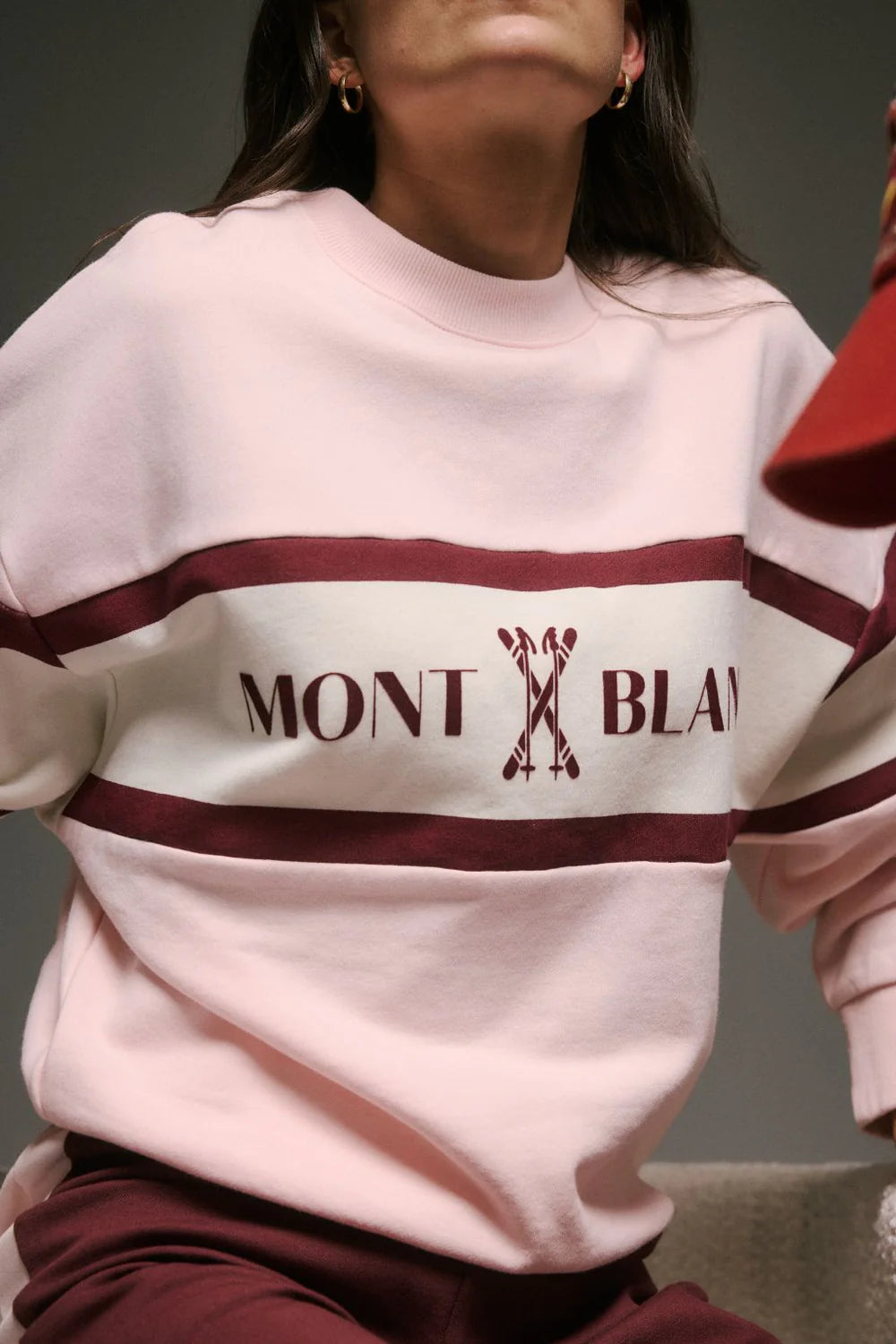 Araminta James Alpine Sweatshirt | Light Blush