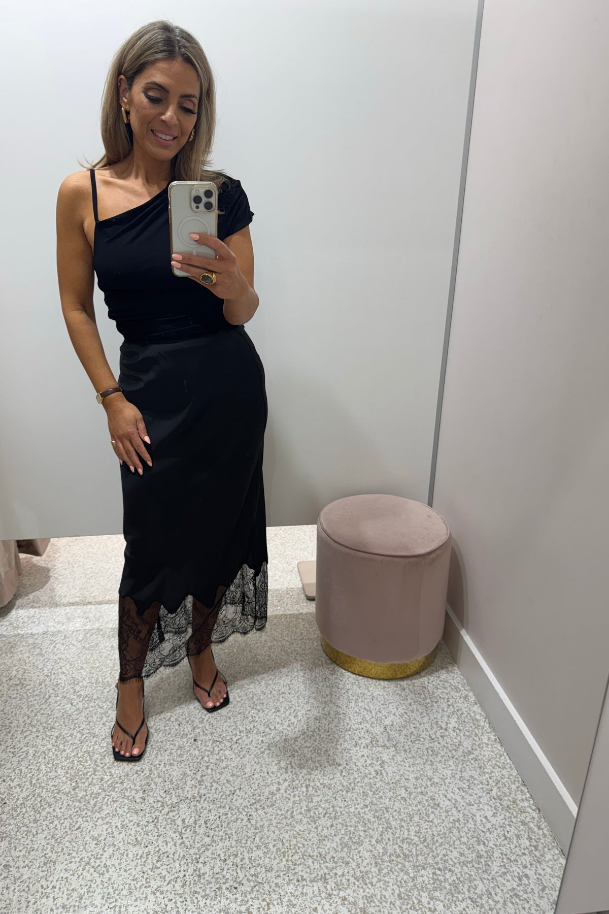 Madison The Label Charlotte Top | Black