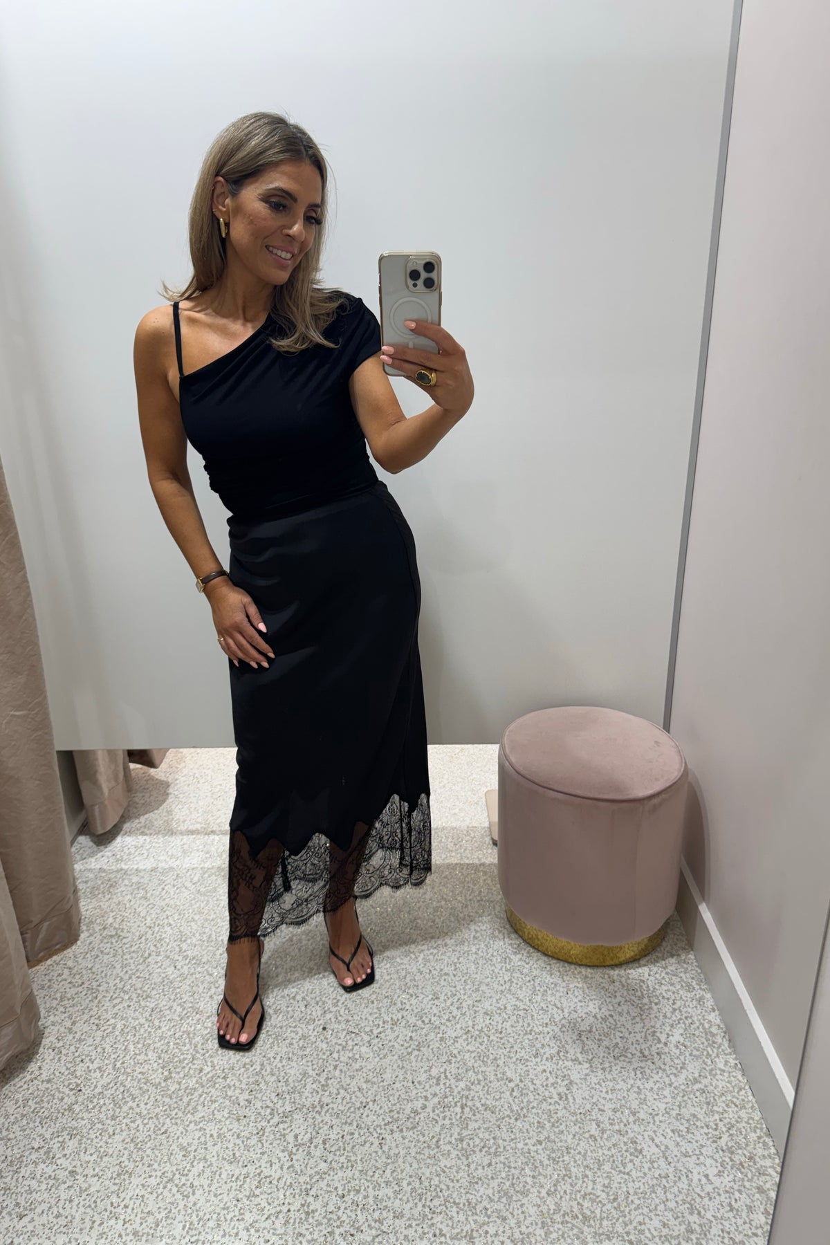 Madison The Label Charlotte Top | Black