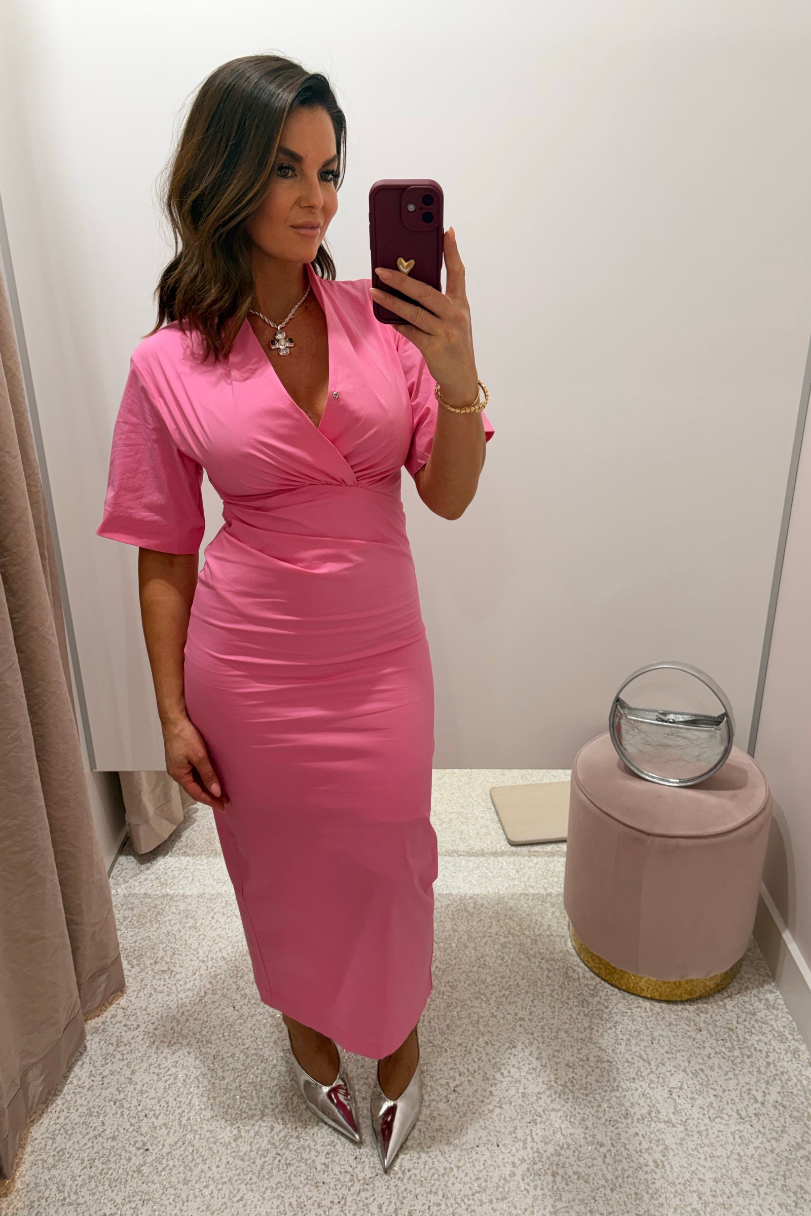 Chosen By Fifi & Annie The Marcelle Midi Dress | Blossom