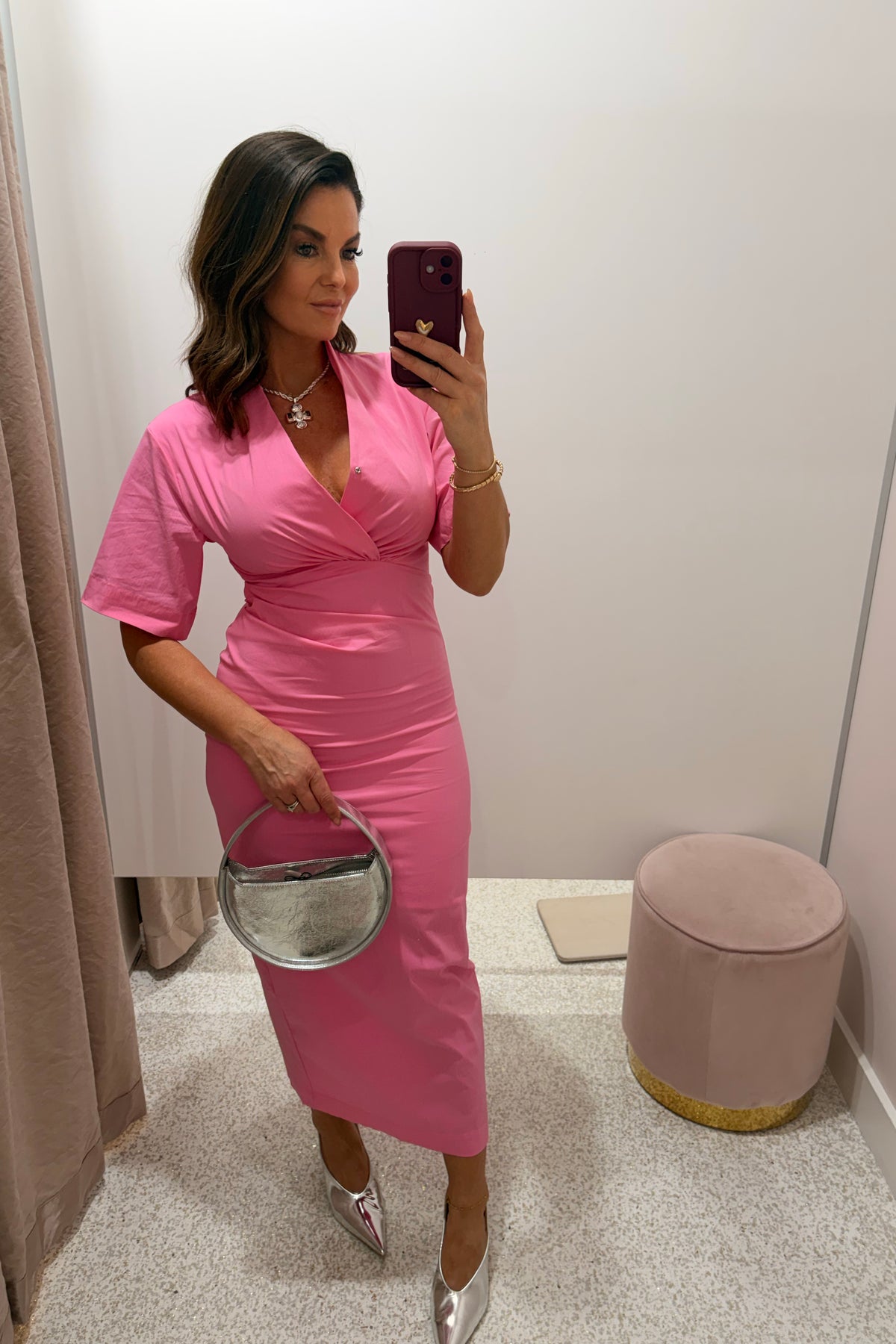 Chosen By Fifi & Annie The Marcelle Midi Dress | Blossom