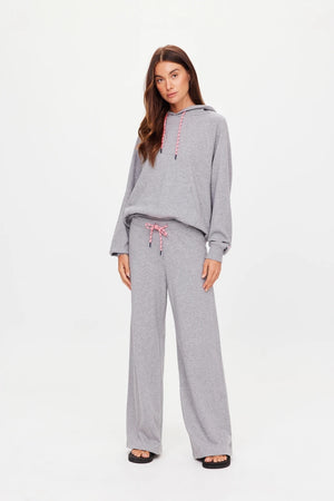 The Upside Sandy Wide Leg Track Pant | Grey Marle || PRE_ORDER ETA 27/10/2026