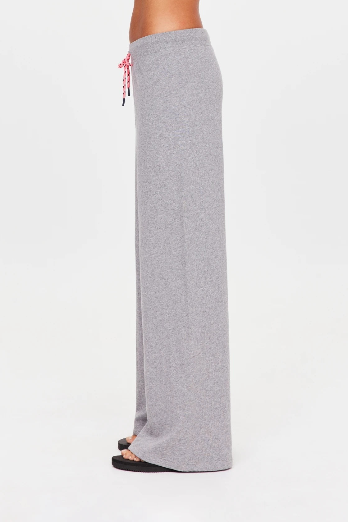 The Upside Sandy Wide Leg Track Pant | Grey Marle || PRE_ORDER ETA 27/10/2026