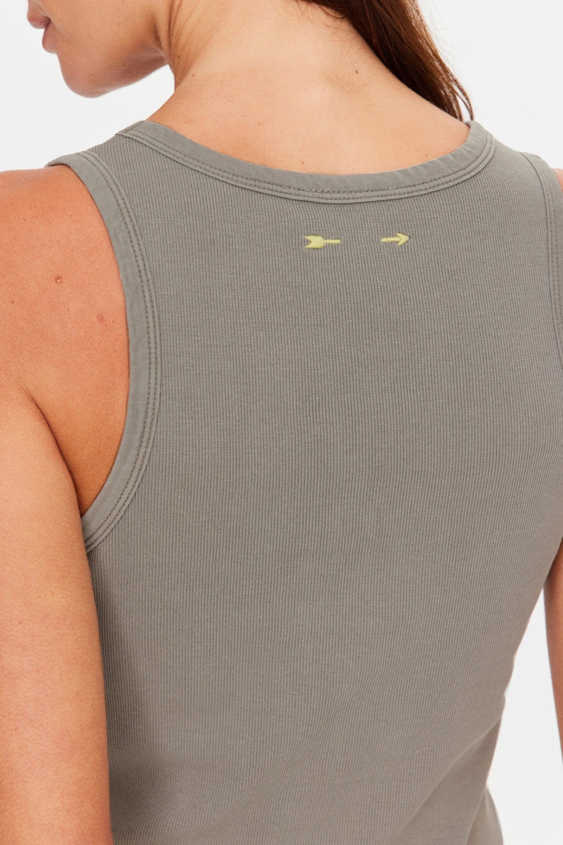 The Upside Bangalow Scoop Tank Top | Washed Sage || PRE_ORDER ETA 27/10/2026