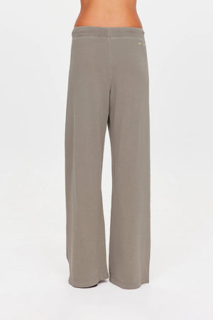 The Upside Sandy Wide Leg Track Pant | Washed Sage || PRE_ORDER ETA 27/10/2026