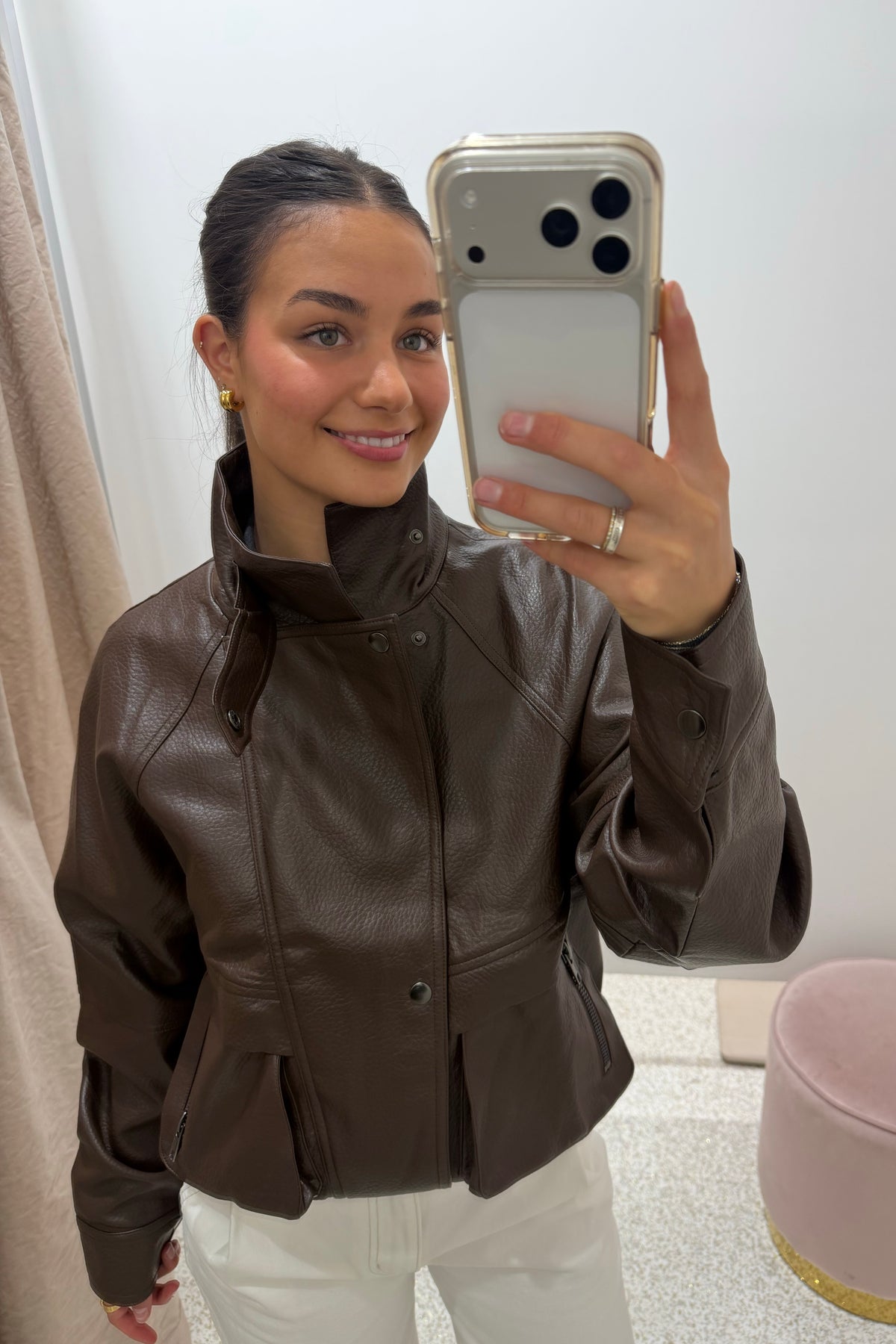 Madison The Label Nora Jacket | Chocolate