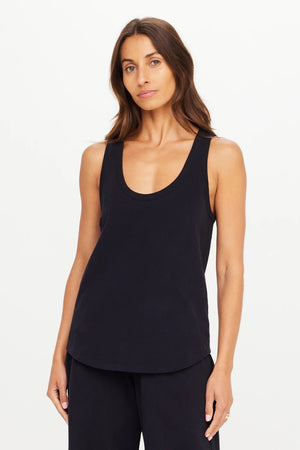 The Upside Soho Jacquie Tank Top | Black || PRE_ORDER ETA 27/10/2026