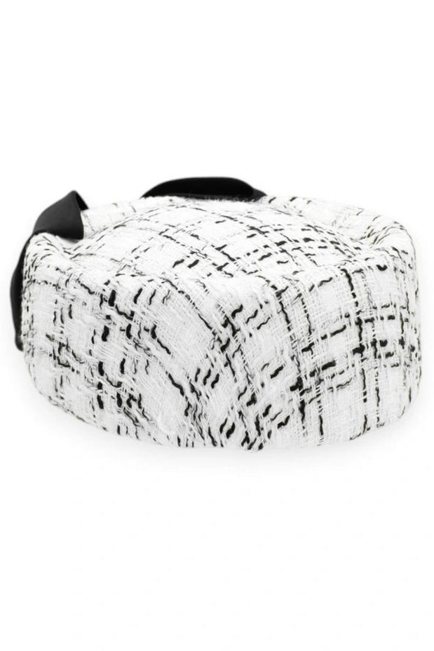 Morgan & Taylor Kennedy Racewear Pillbox Hat | White