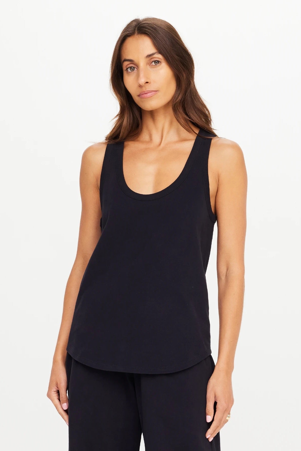 The Upside Soho Jacquie Tank Top | Black || PRE_ORDER ETA 27/10/2026