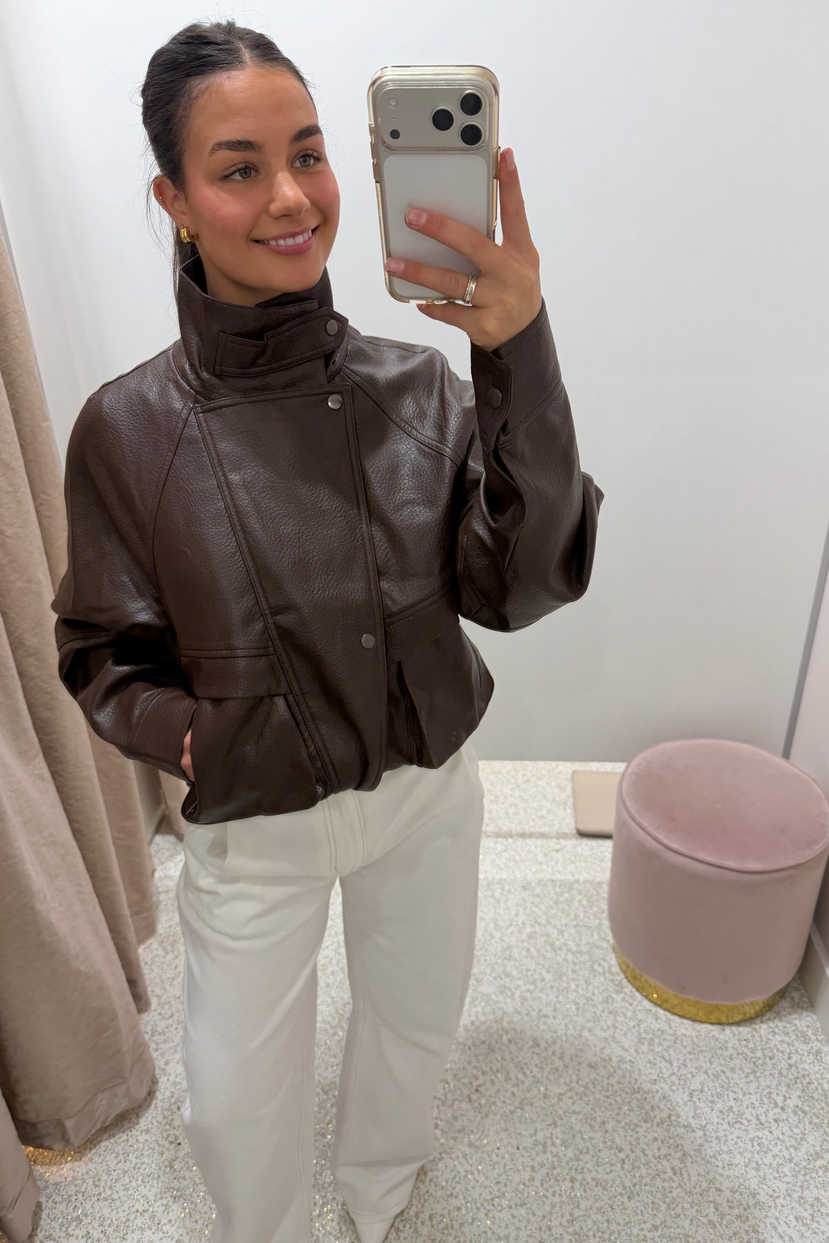 Madison The Label Nora Jacket | Chocolate