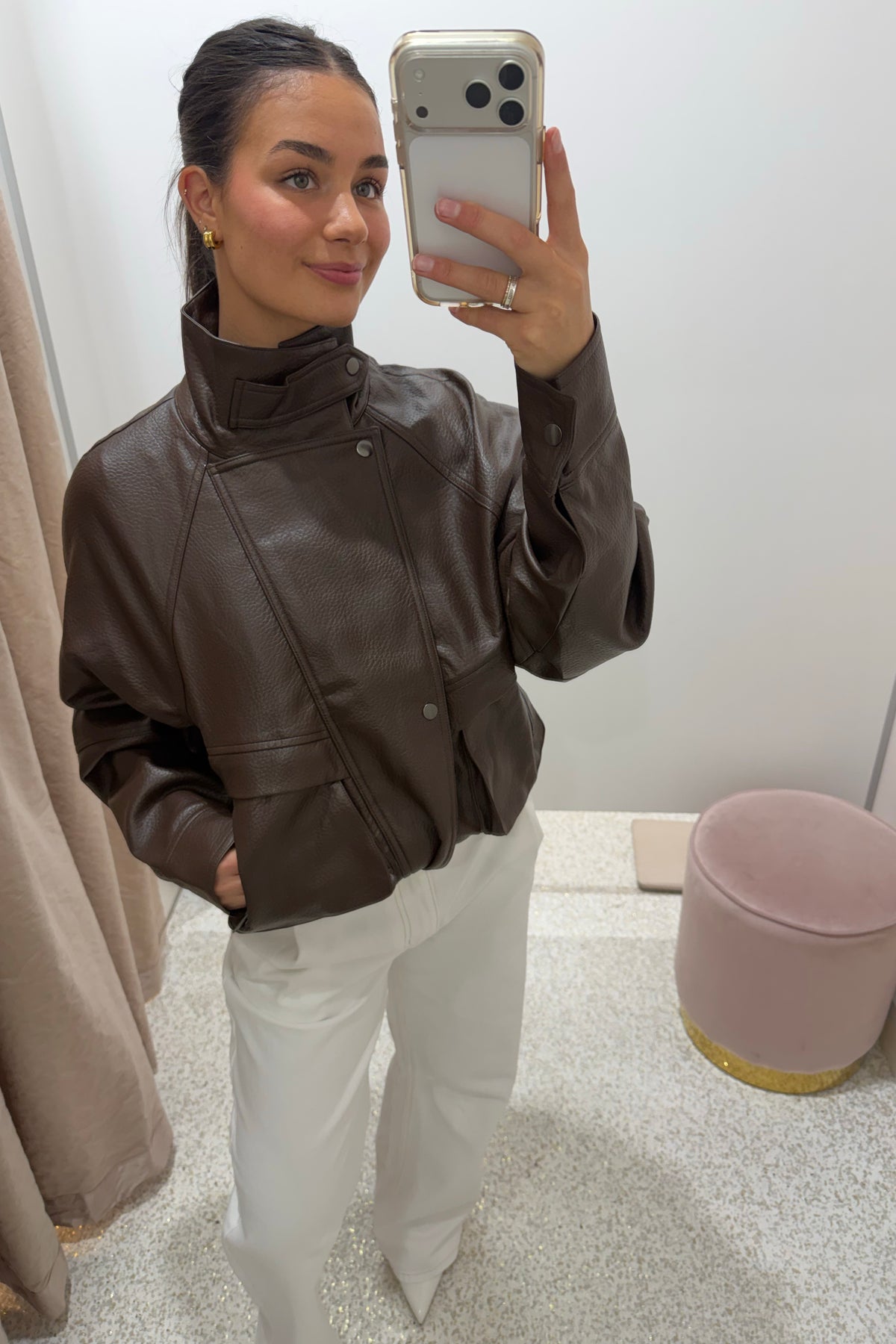 Madison The Label Nora Jacket | Chocolate