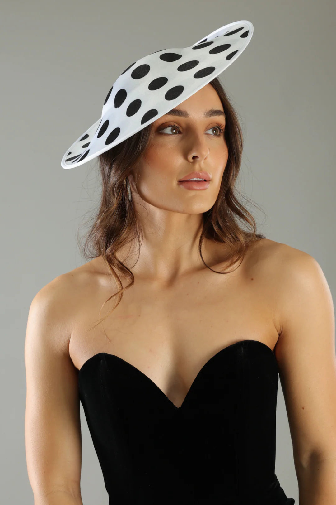 Morgan & Taylor Lucille Plate Fascinator | White