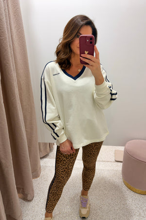 The Upside Pantera 25Inch Midi Pant | Leopard