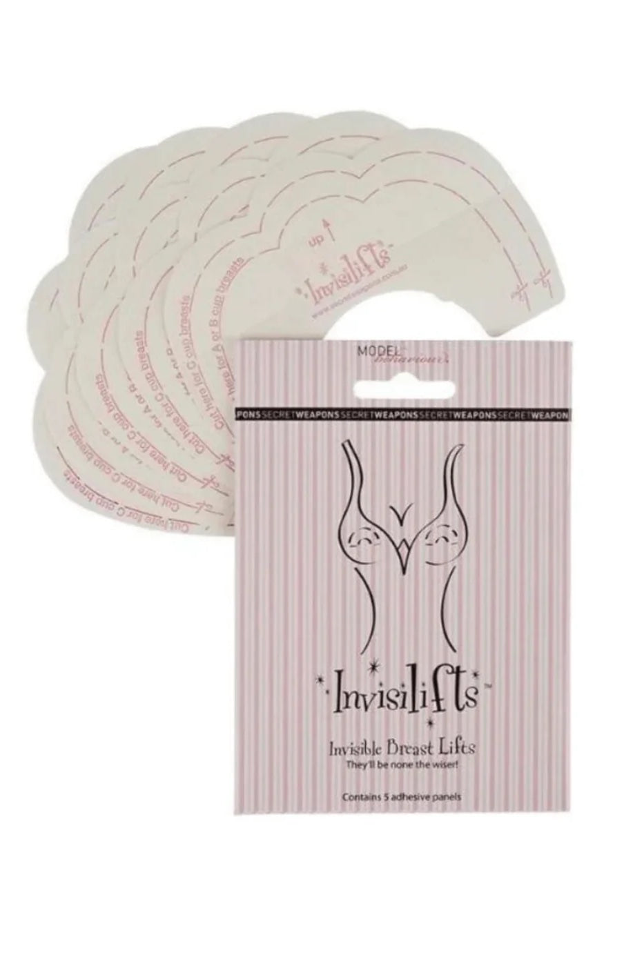 Secret Weapons Invisilifts Breast Lifts Tape | Clear