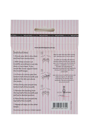 Secret Weapons Invisilifts Breast Lifts Tape | Clear
