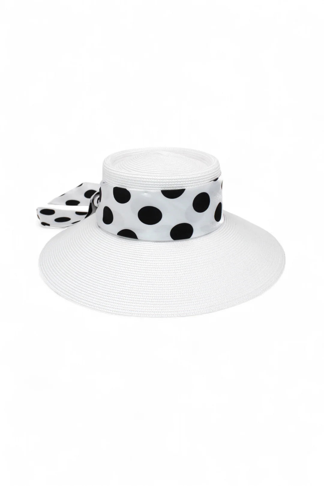 Morgan & Taylor Francesca Racewear Droop Hat | White