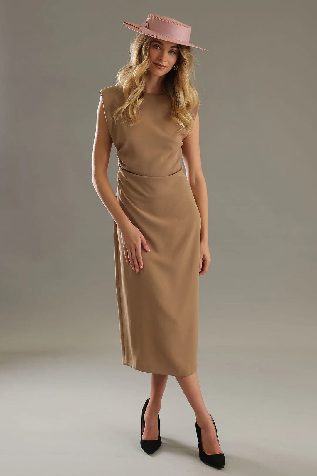 Morgan & Taylor Clarke Racewear Boater | Blush Pink