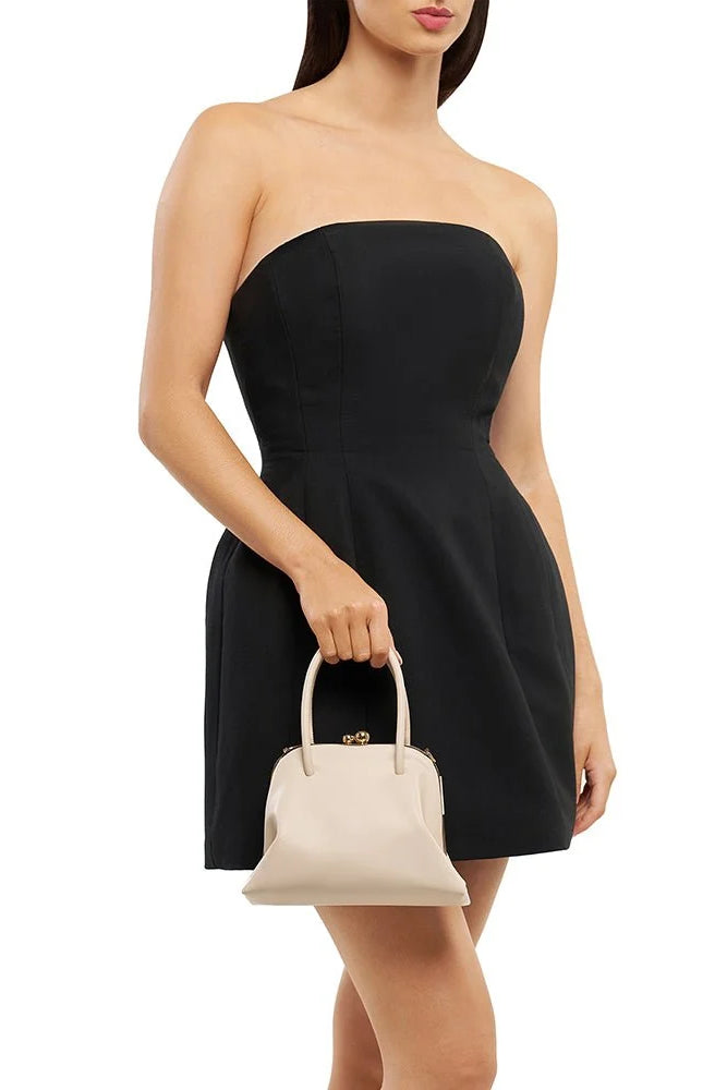 Olga Berg The Leandra Top Handle Bag | Natural || Pre_ Order ETA 4/10/2026