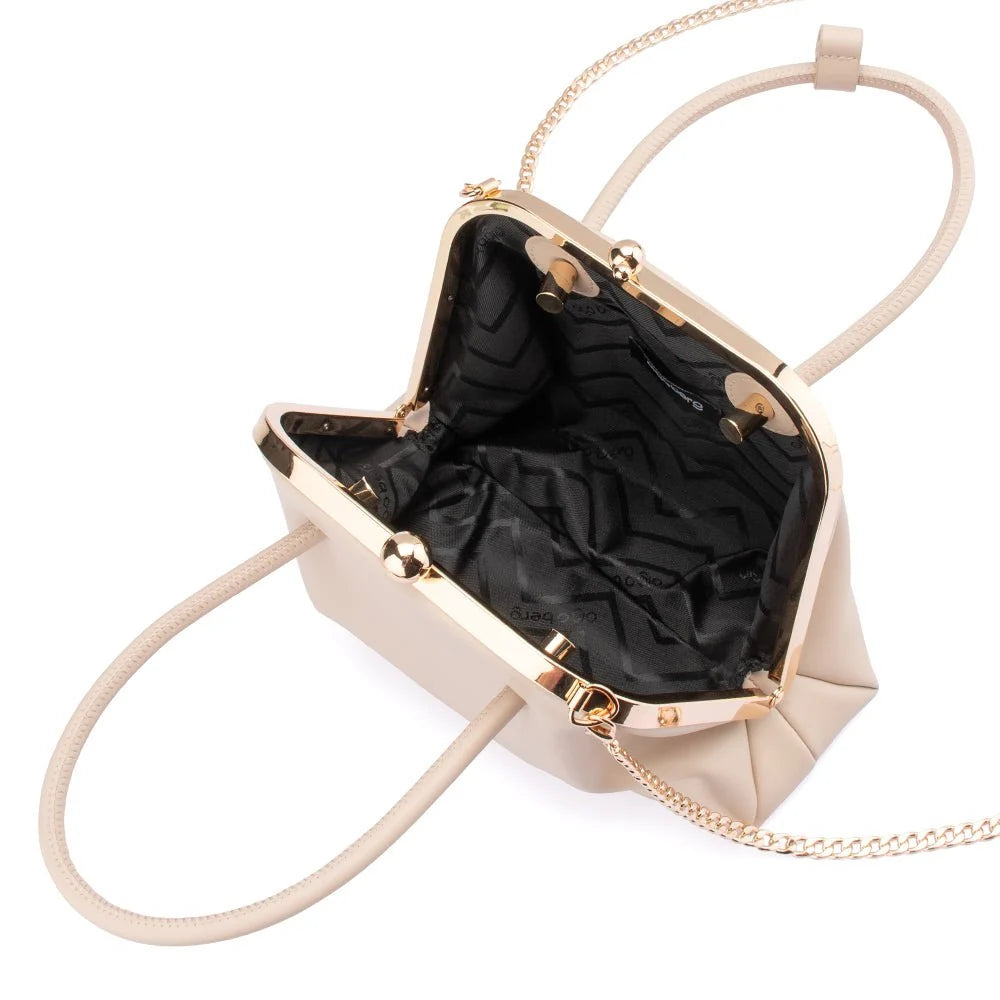 Olga Berg The Leandra Top Handle Bag | Natural || Pre_ Order ETA 4/10/2026