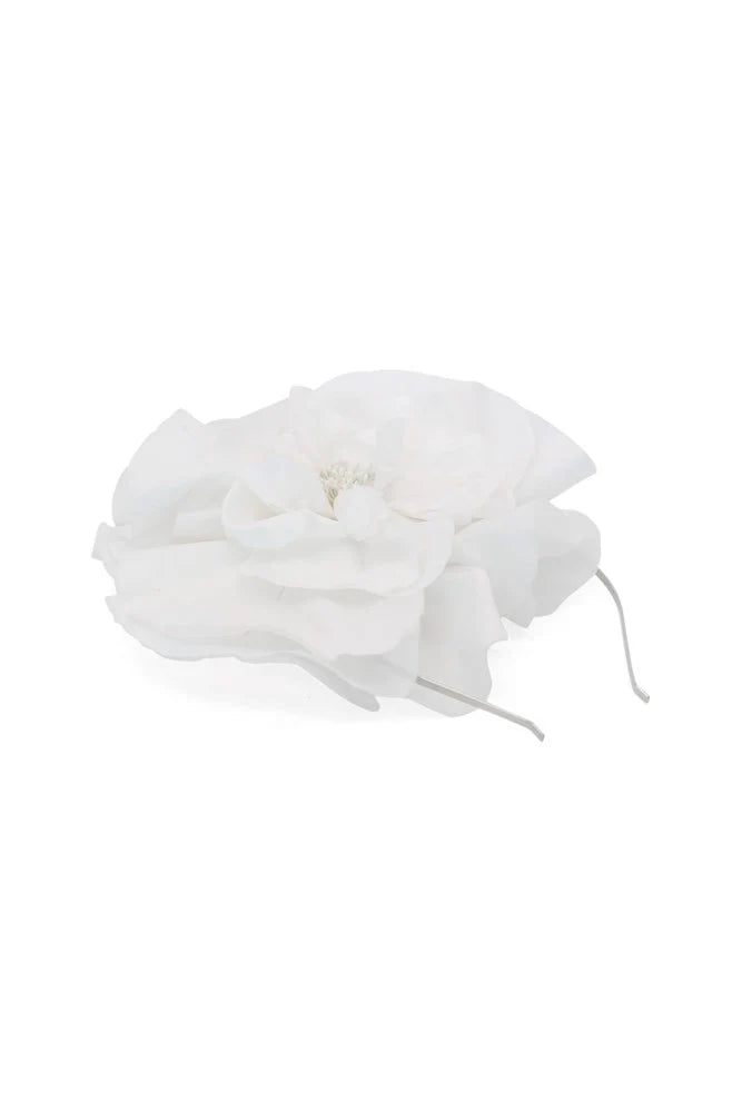 Morgan & Taylor Cindy Fascinator | White || PRE-ORDER ETA 27/10/2024