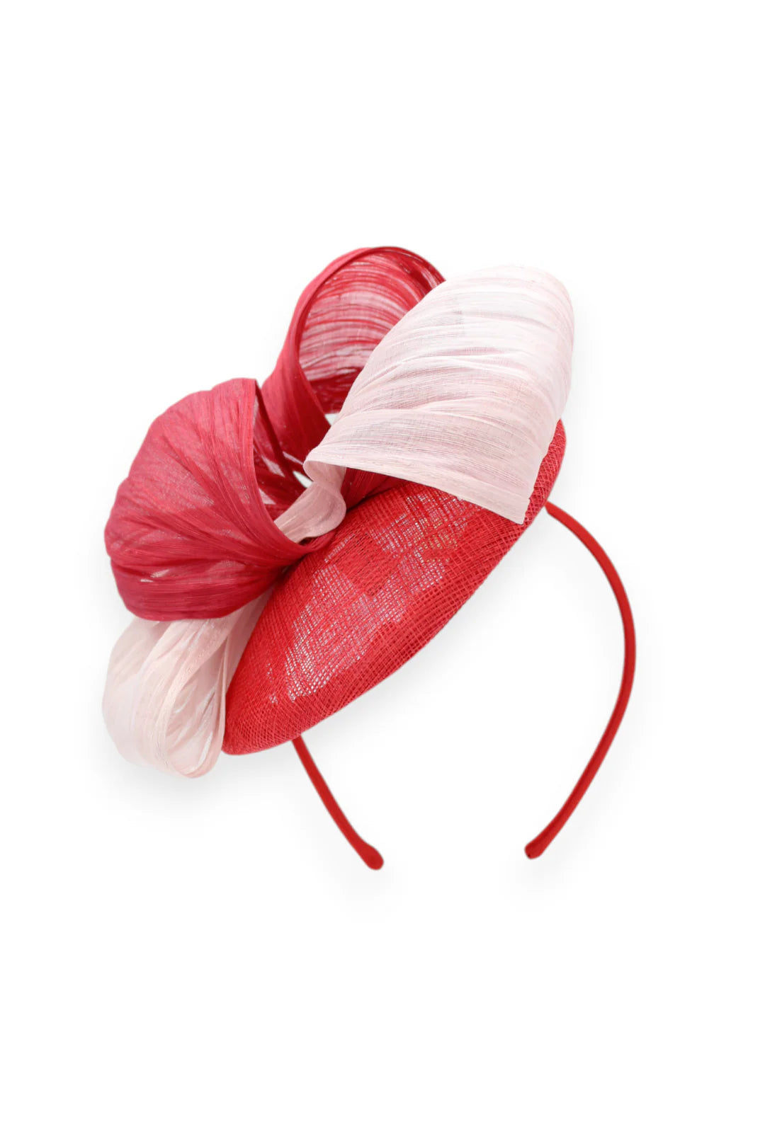 Morgan & Taylor Heather Fascinator | Red