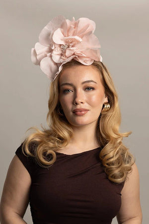Morgan & Taylor Cindy Fascinator | Pale Pink