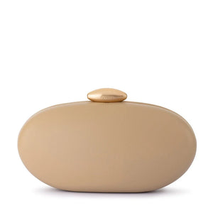 Olga Berg The Yuzu Oval Clutch | Natural || Pre_ Order ETA 4/10/2026