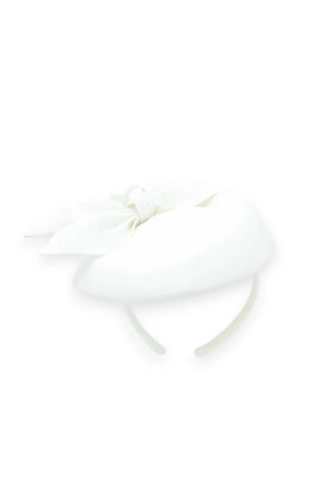 Morgan & Taylor Florence Fascinator | White || PRE-ORDER ETA 27/10/2024