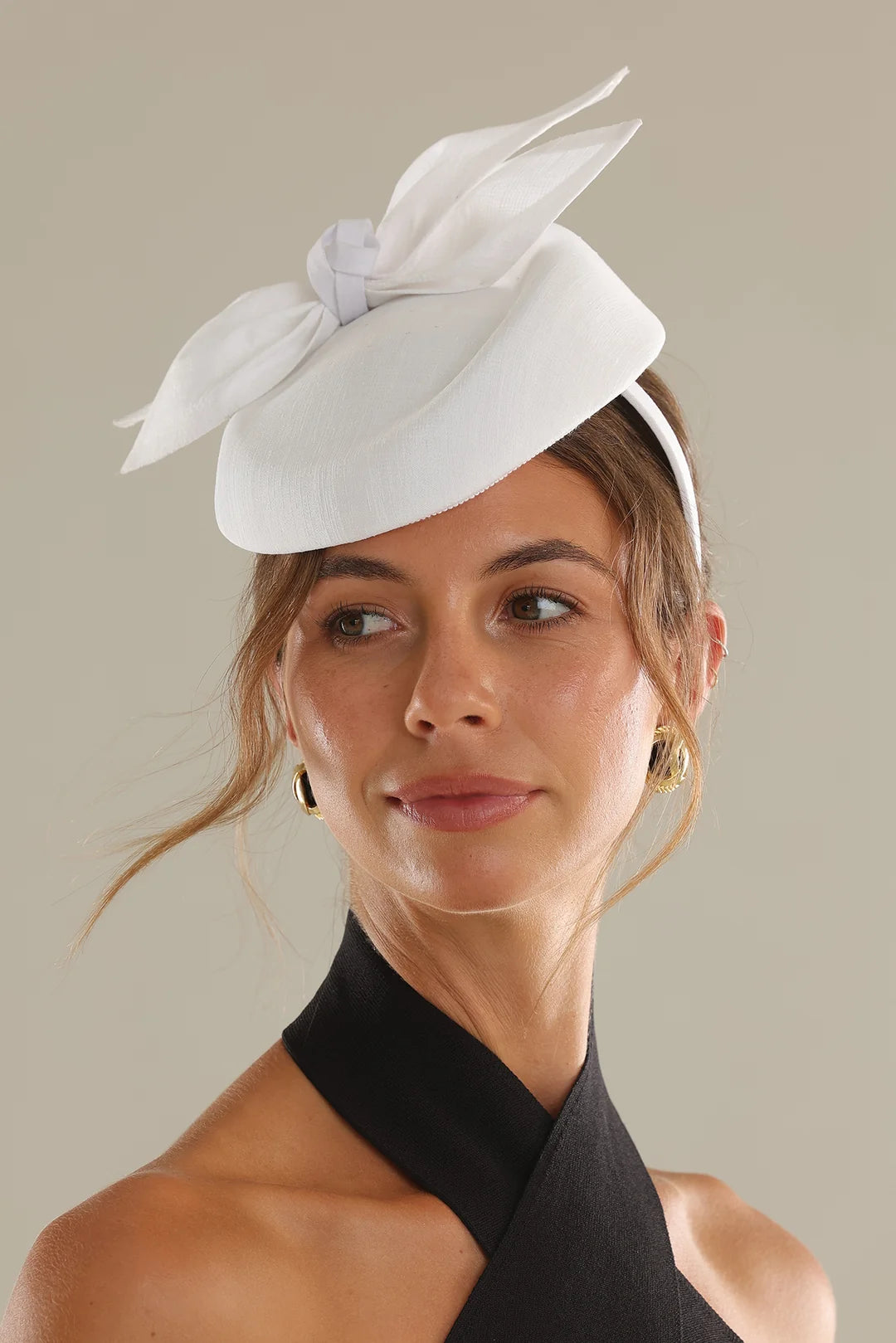 Morgan & Taylor Florence Fascinator | White || PRE-ORDER ETA 27/10/2024