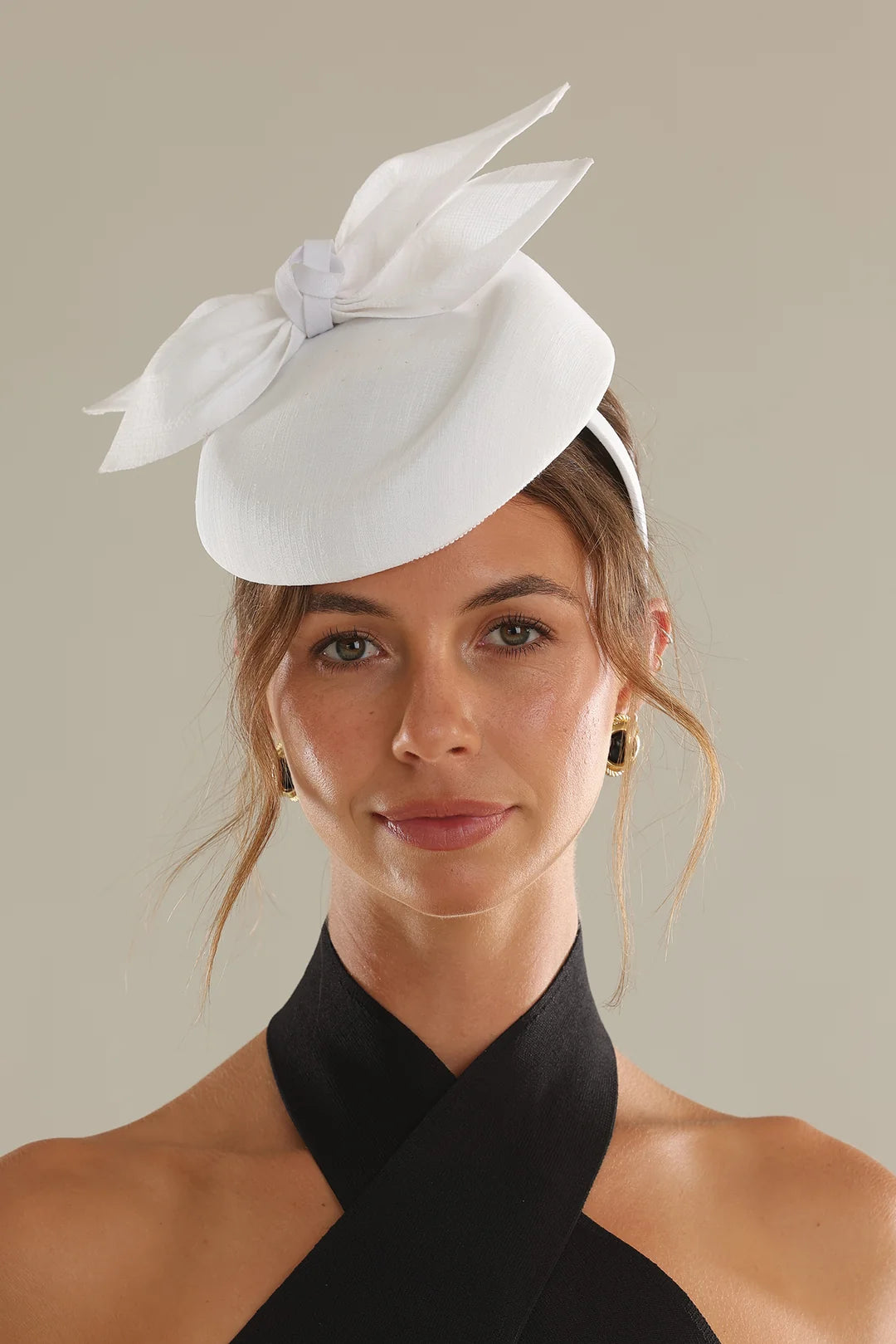 Morgan & Taylor Florence Fascinator | White || PRE-ORDER ETA 27/10/2024