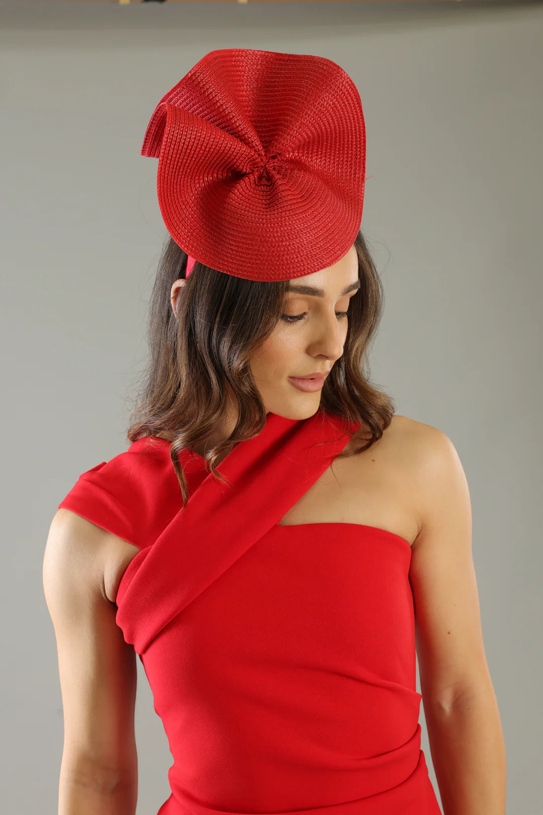 Morgan & Taylor Zaria Fascinator | Red
