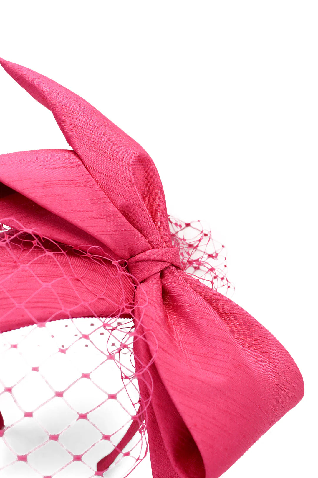 Morgan & Taylor Alina Fascinator | Hot Pink