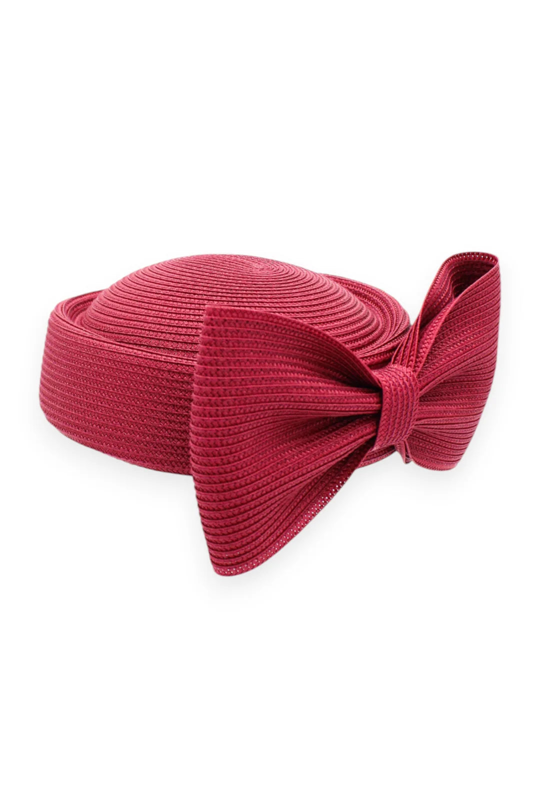 Morgan & Taylor Tara Racewear Pillbox Hat | Burgandy Red || PRE-ORDER ETA 27/10/2024