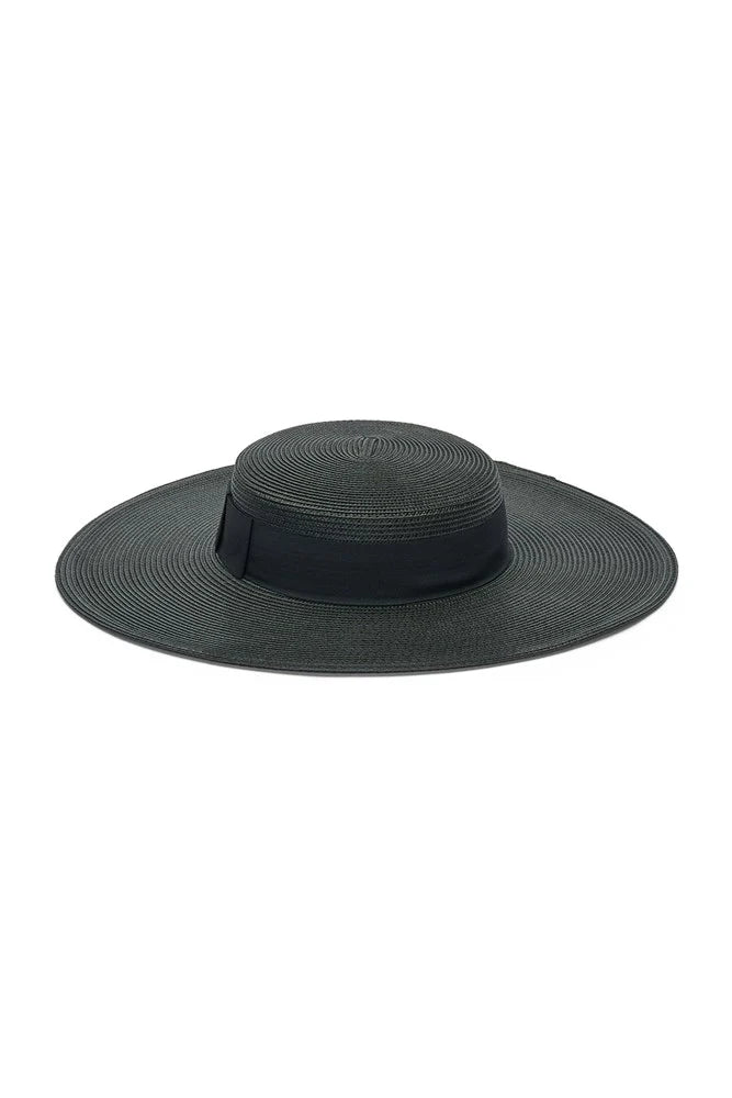 Morgan & Taylor Macy Boater | Black || PRE-ORDER ETA 27/10/2024